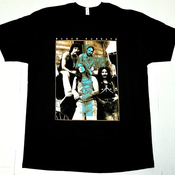 Posh M Other - Black Sabbath Ozzy Iommi Geezer Ward Rock Metal Band Music Graphic T-Shirt 96